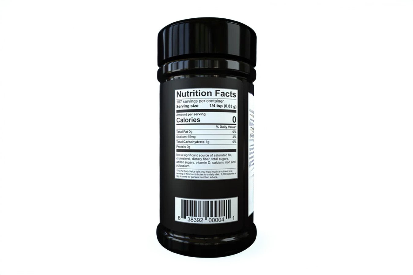 Bearded Butcher 9.5oz Black Blend Seasoning 